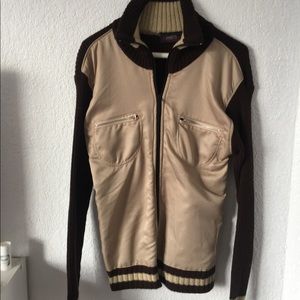 Long sleeve sweater jacket